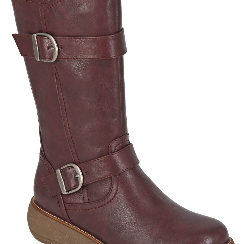 Cipriata ARCISA Womens Tall Boots Burgundy