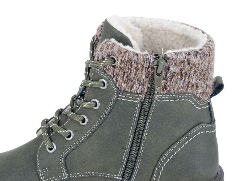 Cipriata TANIA Womens Ankle Boots Olive
