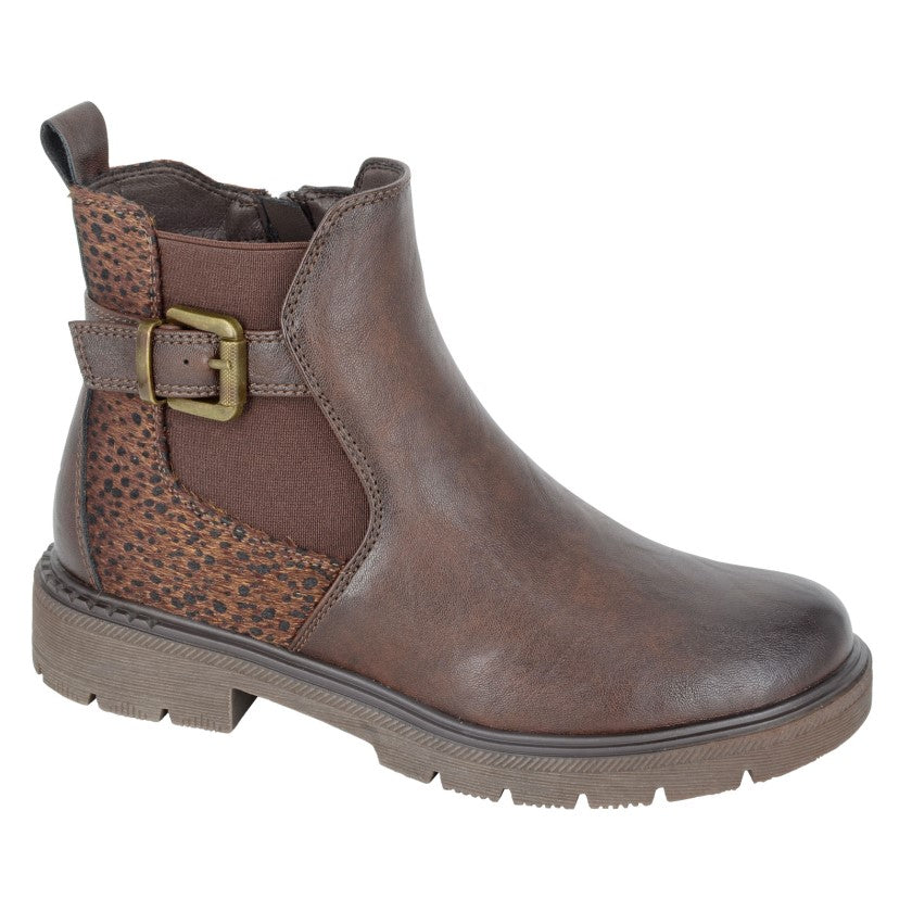 Cipriata ARNALDA Womens Ankle Boots Brown