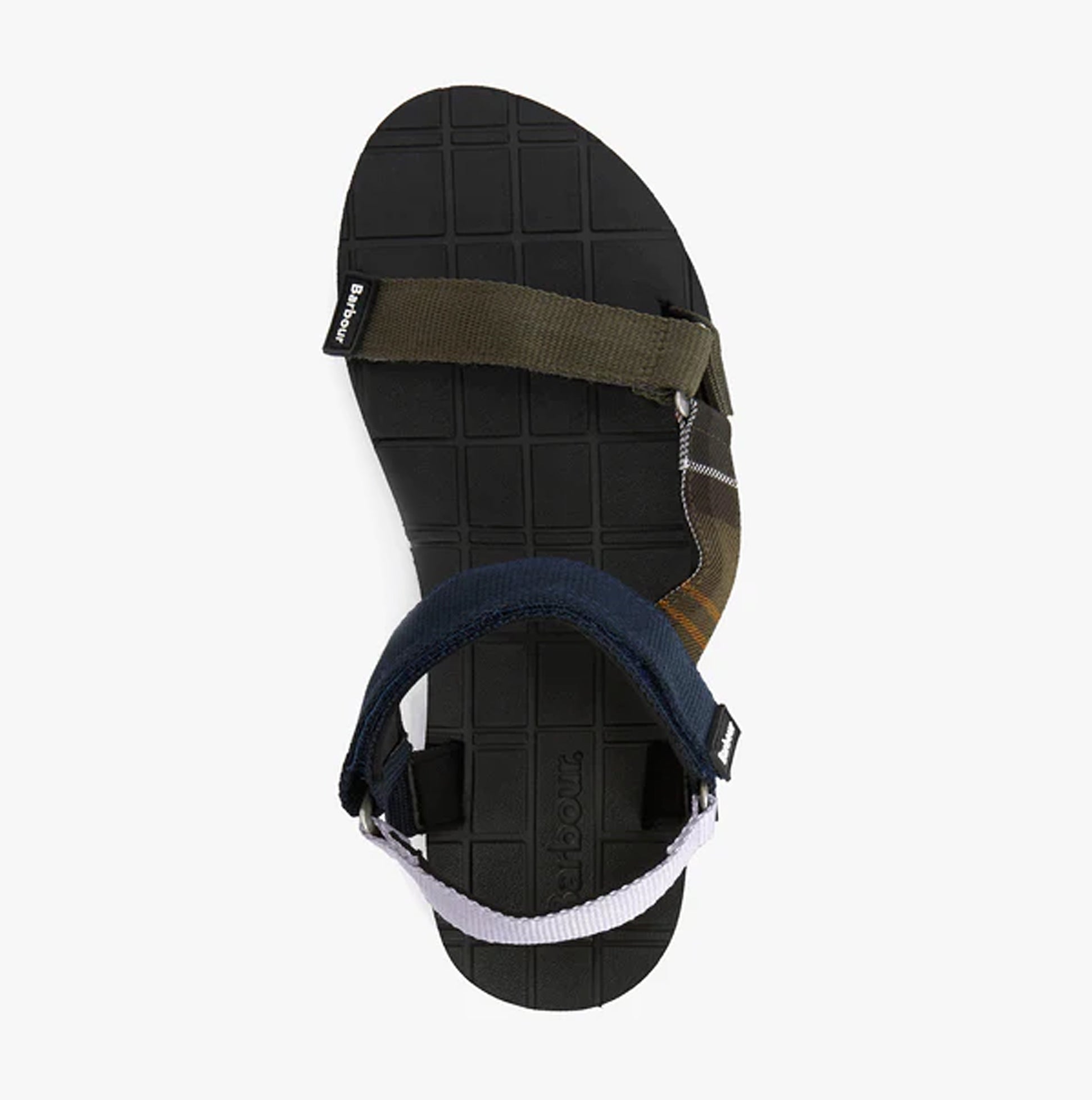 Barbour MILA Womens Ankle Strap Sandals Olive/Navy/Classic Tartan