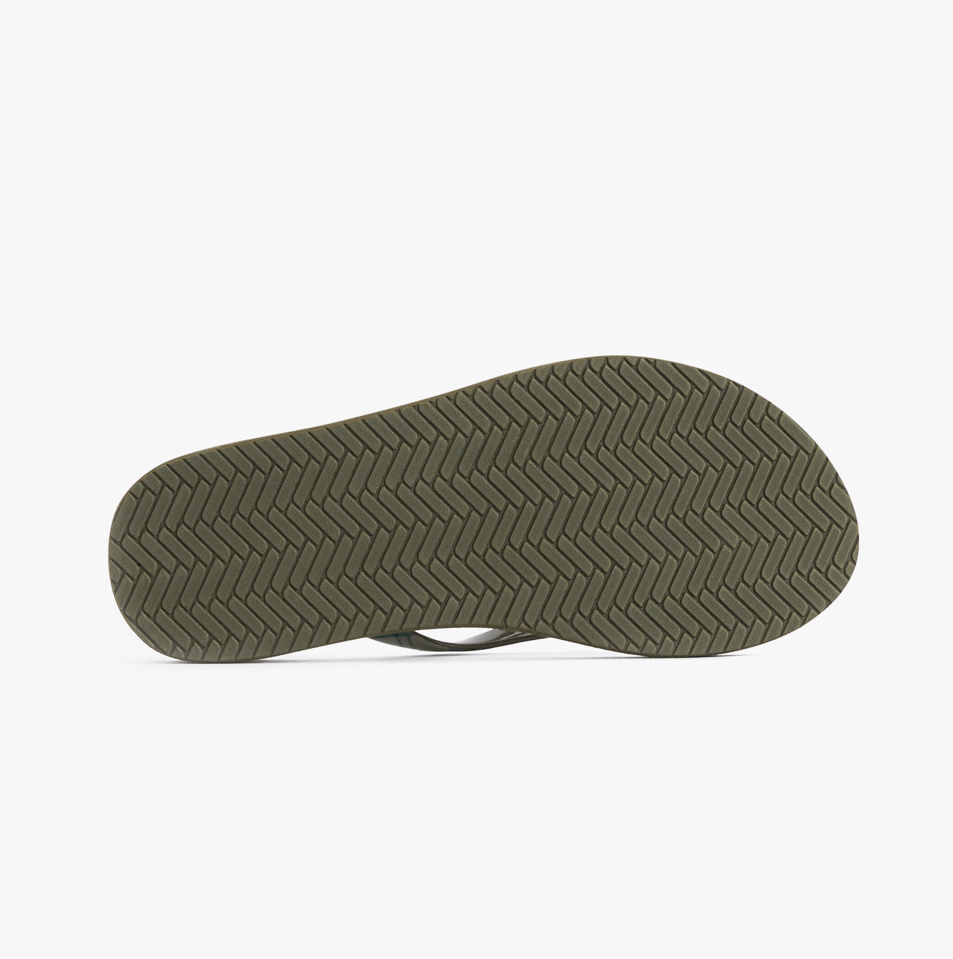 Barbour TILDA POST Womens Toe-Post Sandals Olive/Ancient Tartan
