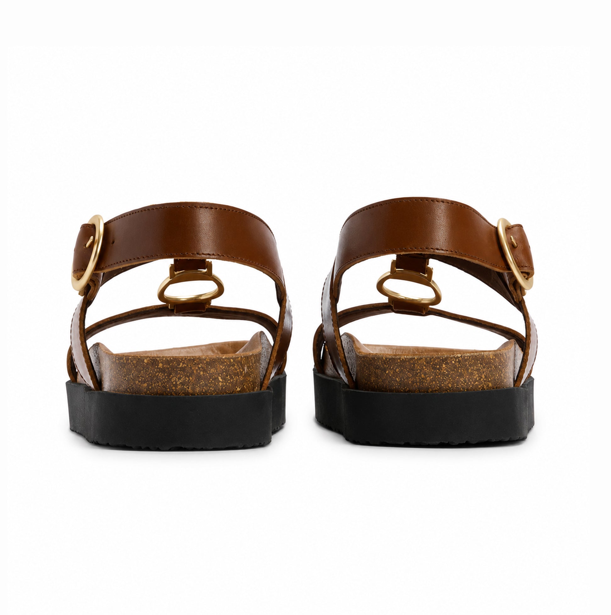 Barbour GWEN Womens Ankle Strap Sandals Brown