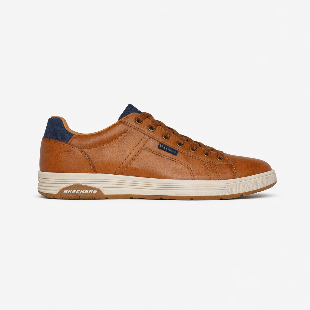 Skechers CAVELL - HENSLEY Mens Casual Trainers Luggage