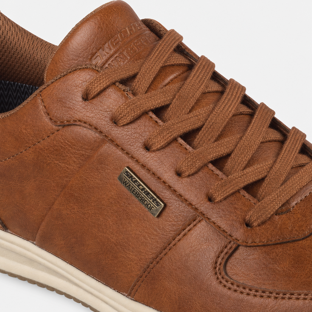 Skechers PALMIRO - MONTY Mens Casual Trainers Luggage