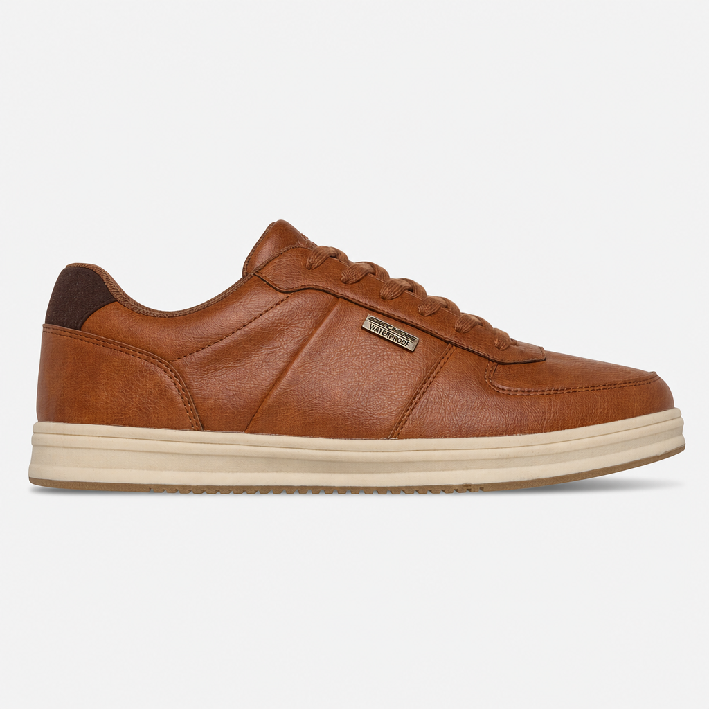 Skechers PALMIRO - MONTY Mens Casual Trainers Luggage