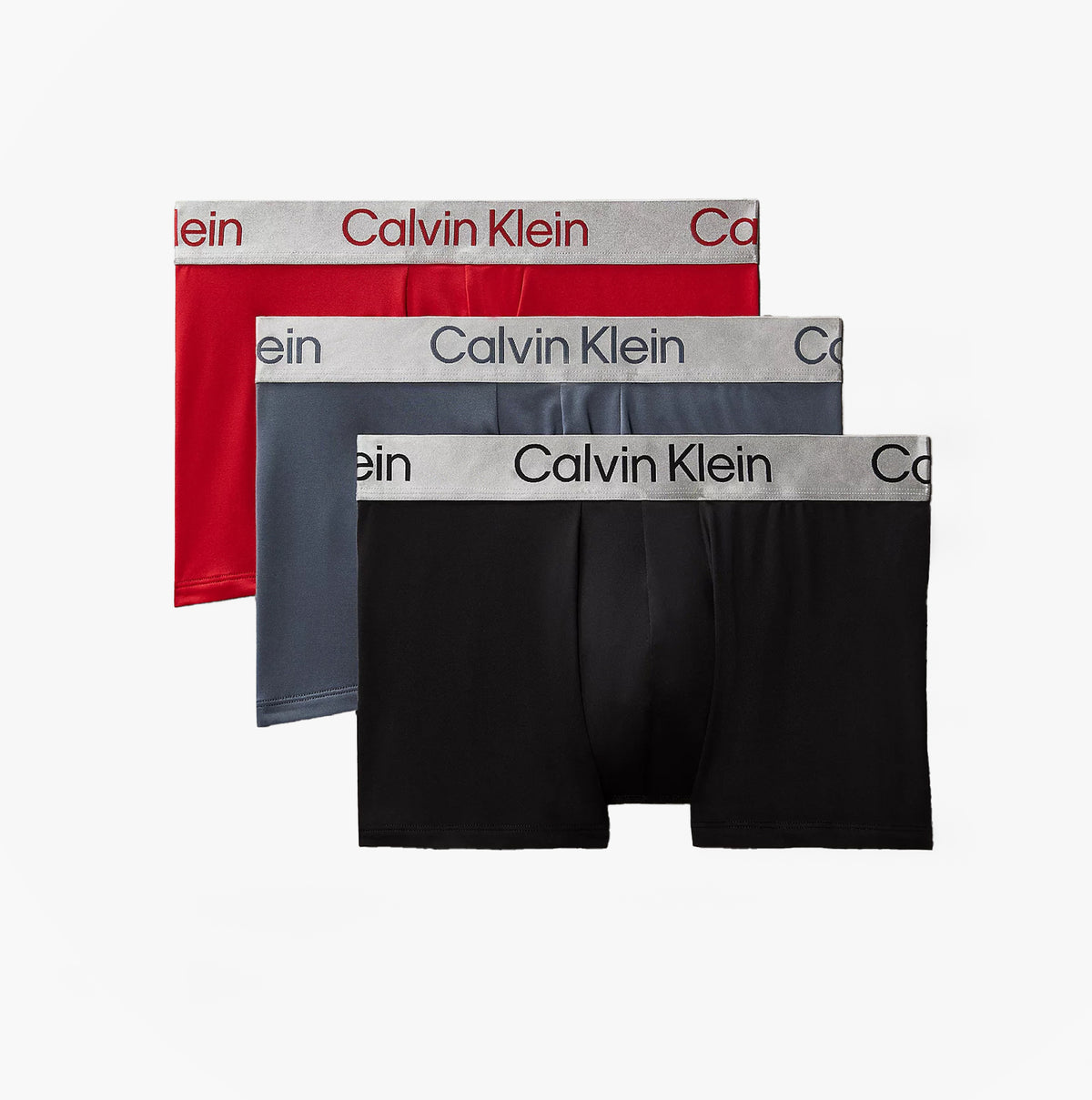 Calvin Klein LV00NB4269 TRUNK 3 PACK Mens Low Rise Trunks Multi