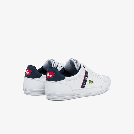 Lacoste CHAYMON 0120 2 Mens Sneakers White/Navy/Red