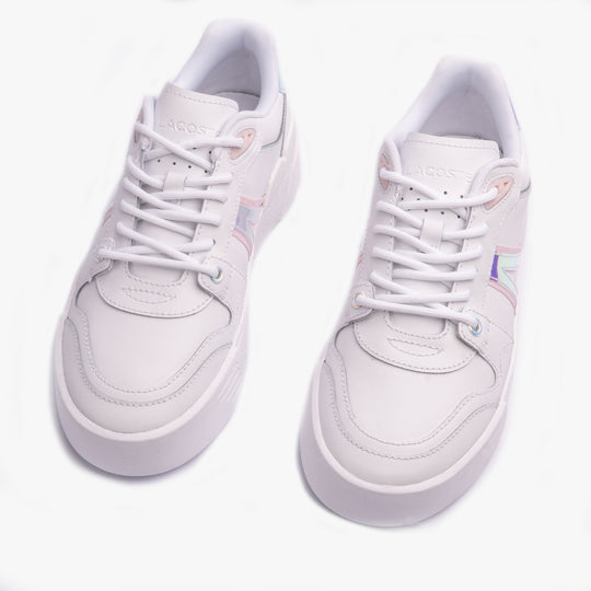Lacoste 47SFA00541Y9 L002 EVO 124 5 Womens Sneakers White/Light Pink