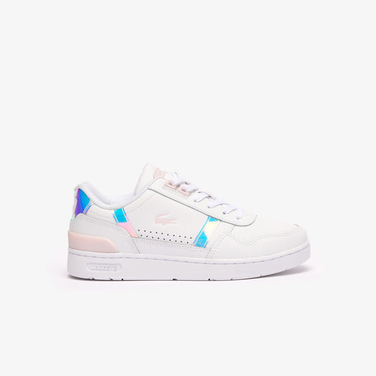 Lacoste T-CLIP 124 2 Womens Trainers White/Light Pink