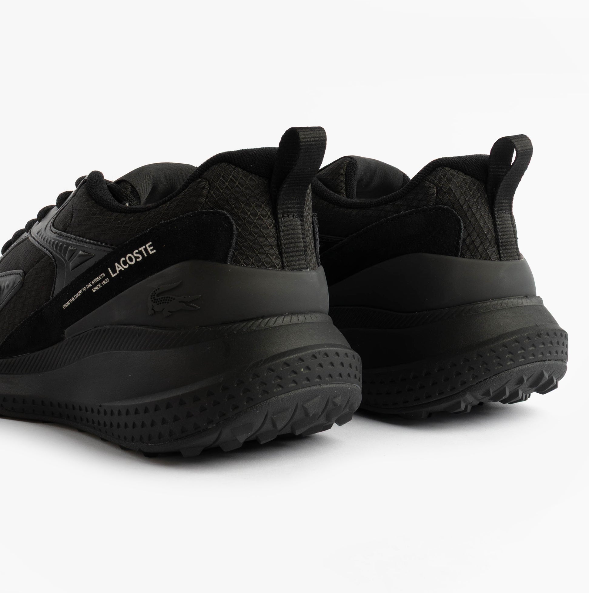 Lacoste L003 EVO Mens Performance Trainers Trainers Black