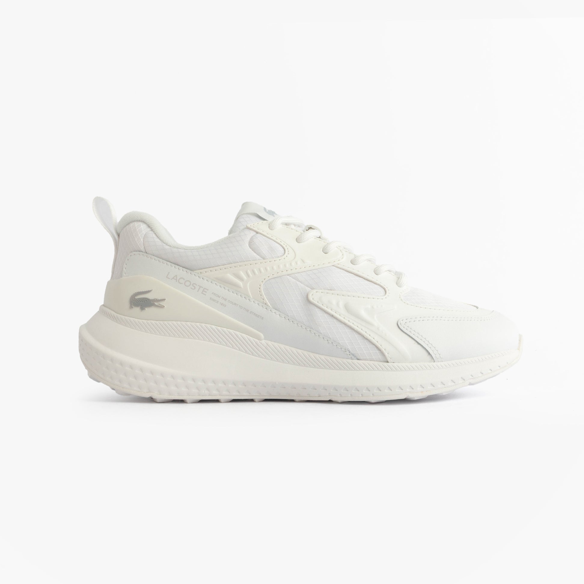 Lacoste L003 EVO Mens Performance Trainers Trainers White
