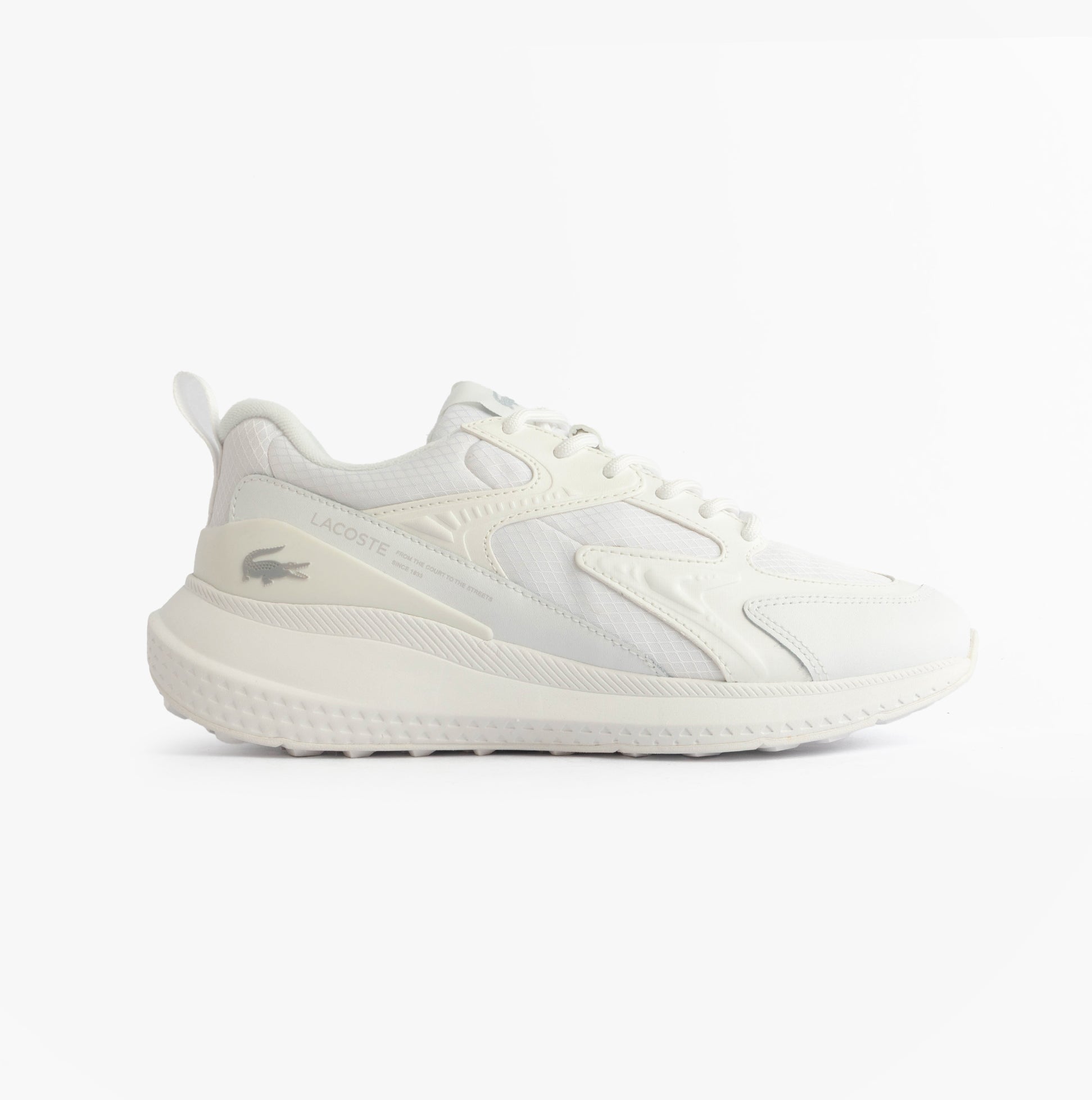 Lacoste L003 EVO Mens Performance Trainers Trainers White