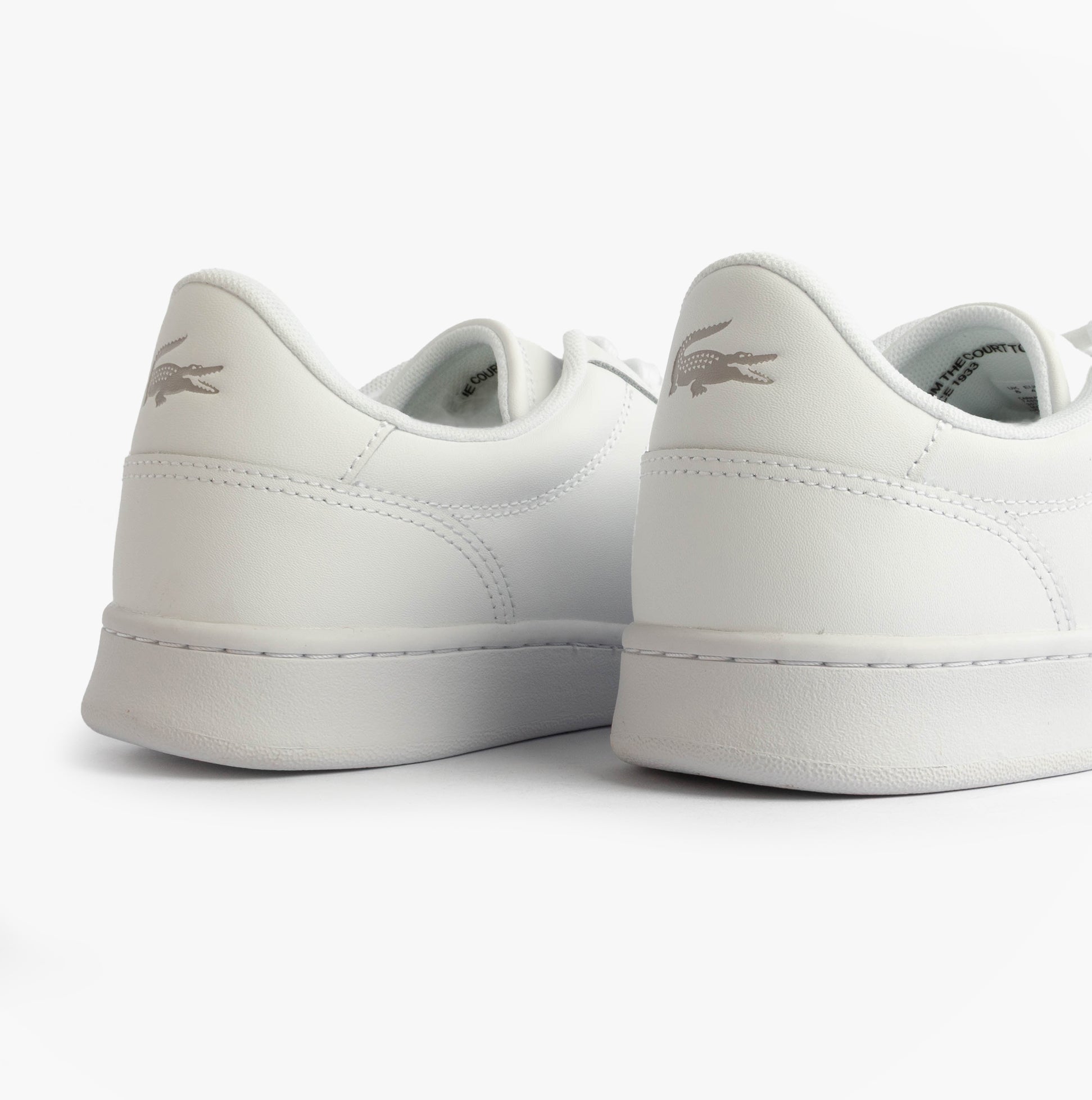 Lacoste CARNABY SET Mens Court Trainers Trainers White