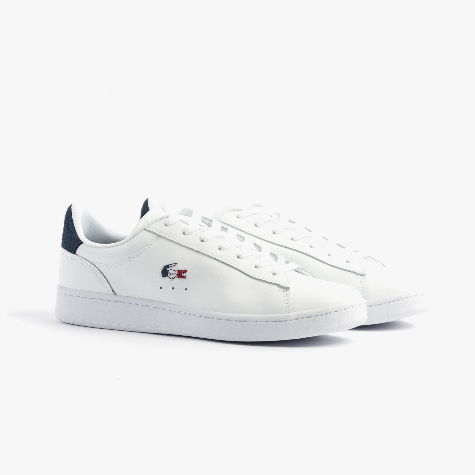 Lacoste CARNABY SET Mens Trainers White/Navy/Red
