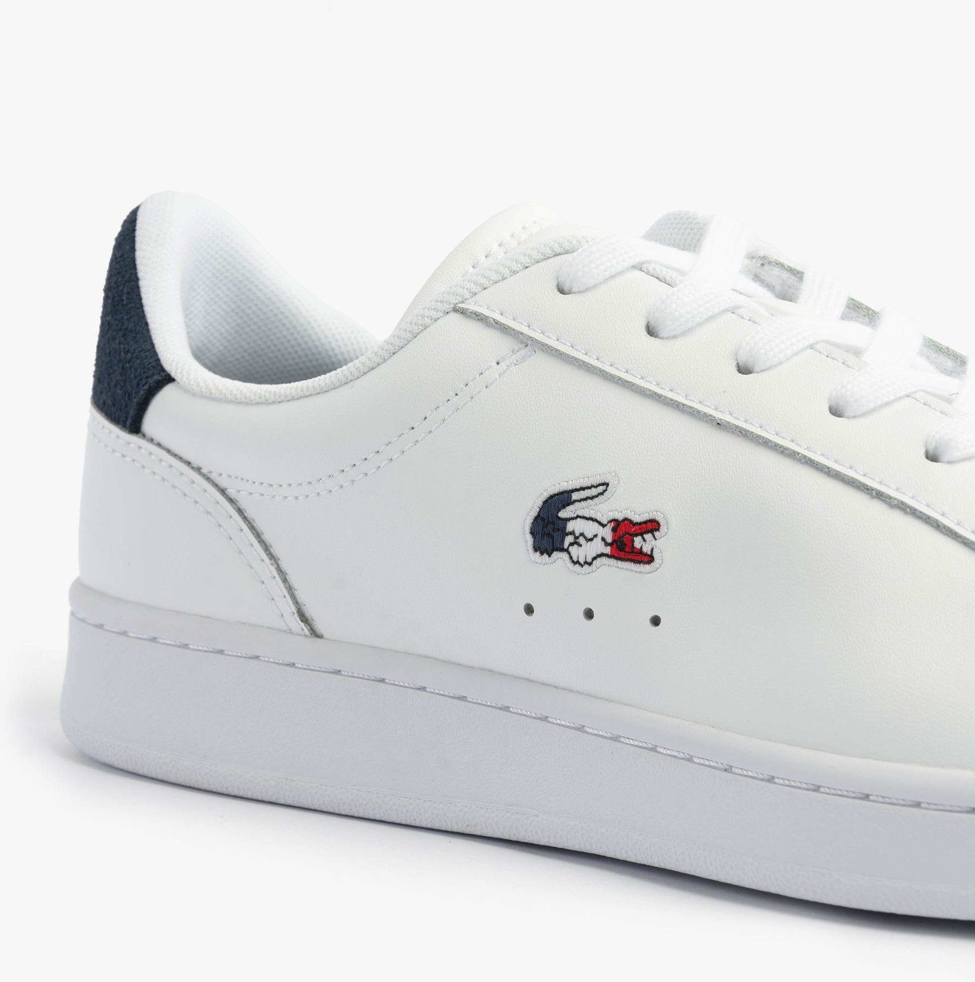 Lacoste CARNABY SET Mens Trainers White/Navy/Red
