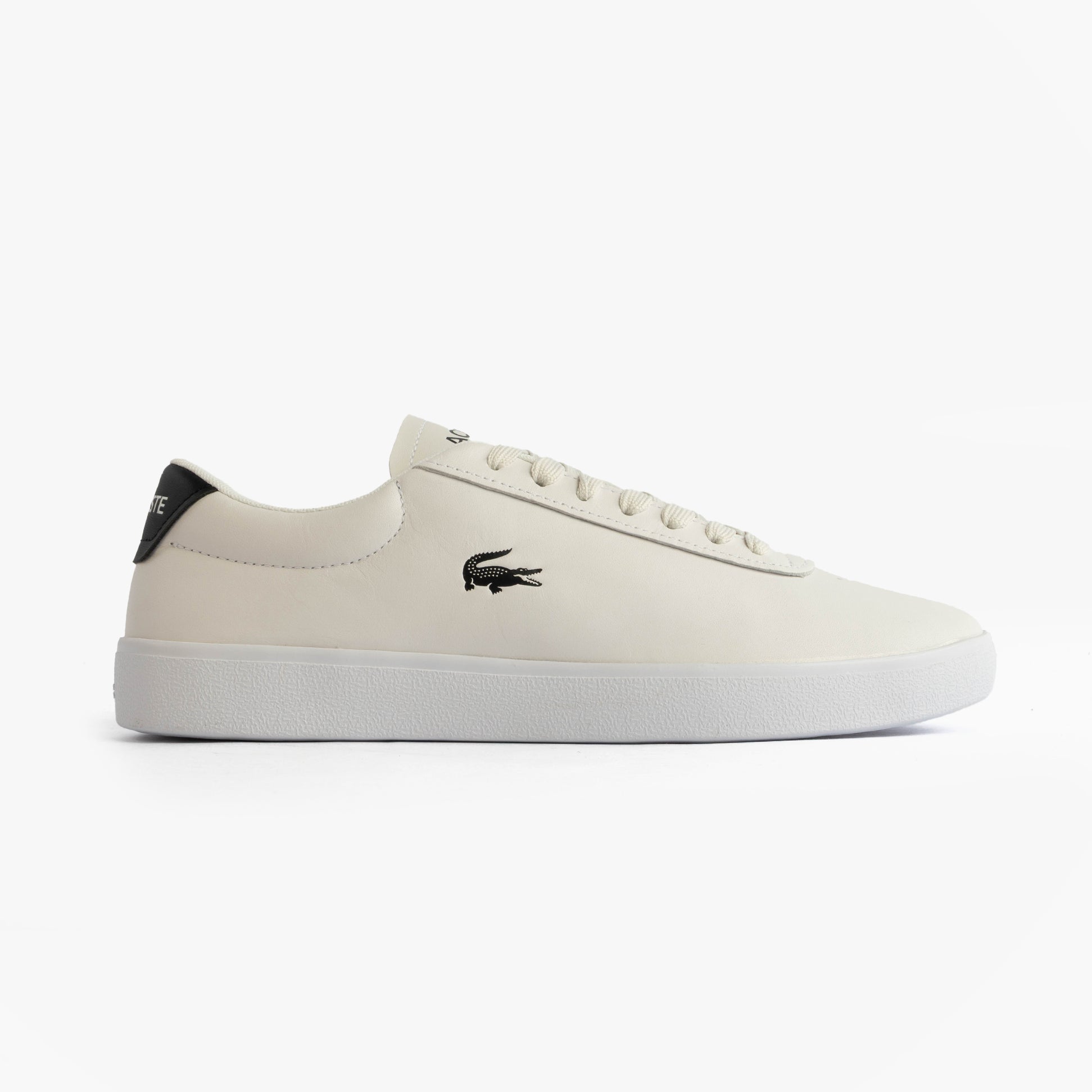 Lacoste BASESHOT EVO Mens Court Trainers Trainers White/Black