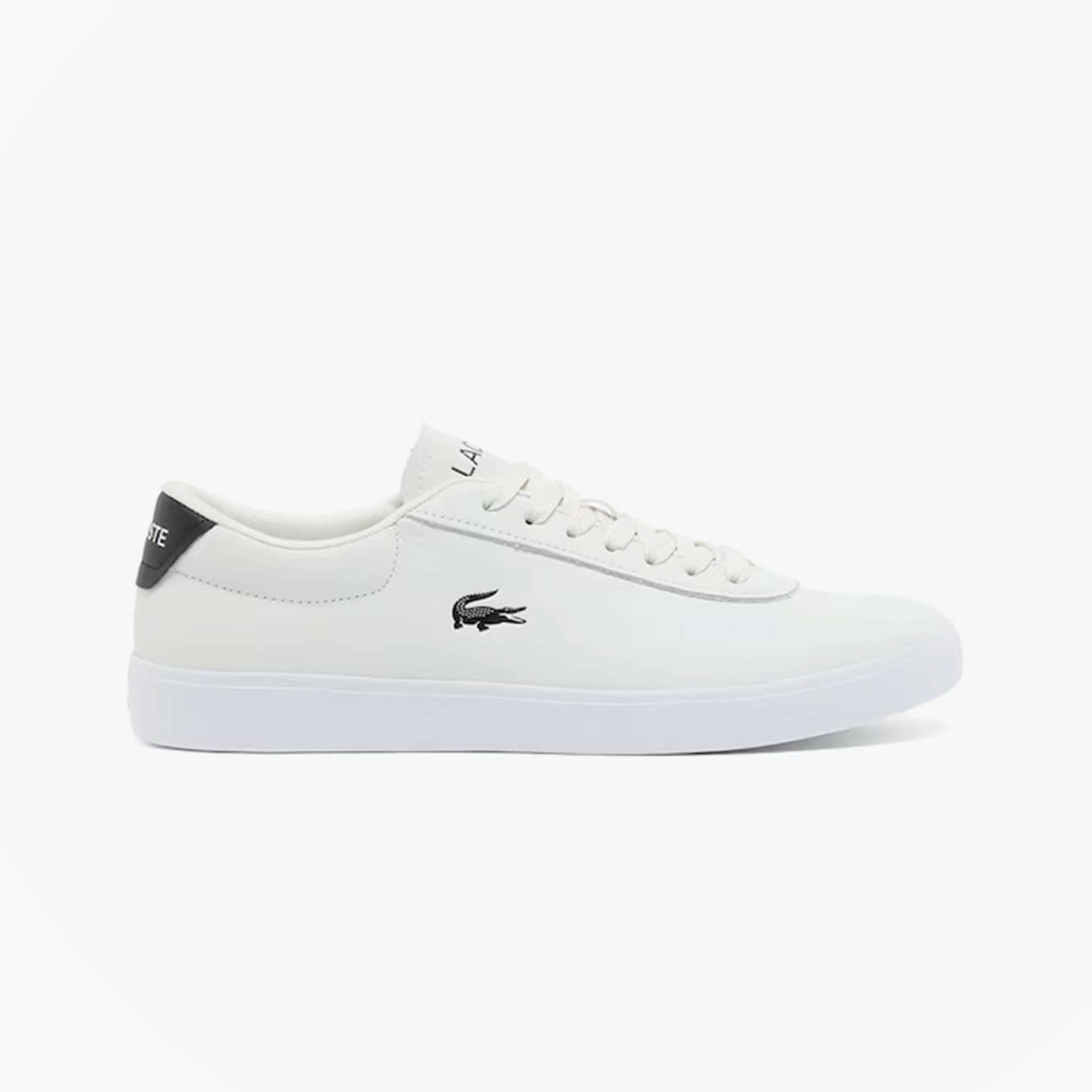Lacoste BASESHOT EVO Mens Court Trainers Trainers White/Black