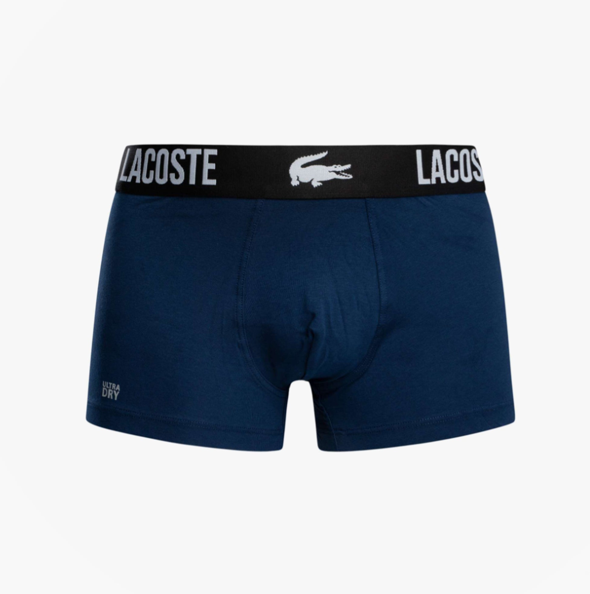 Lacoste 3 Pack Trunks Mens Trunks Navy Blue/Navy Blue/Font