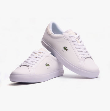 Lacoste POWERCOURT Mens Trainers White