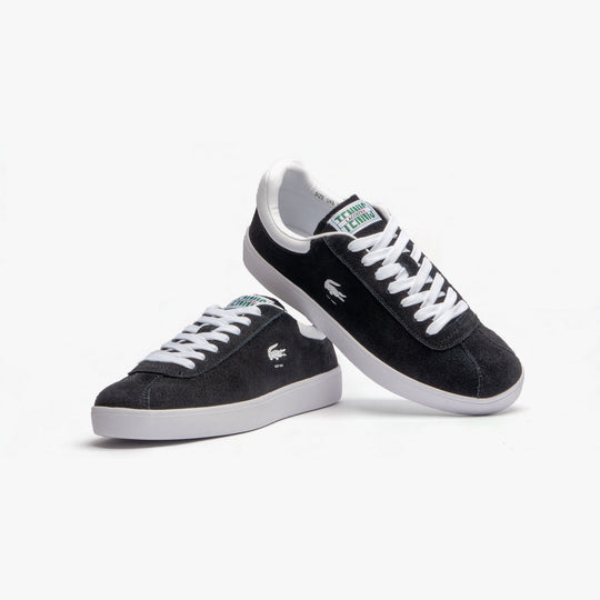 Lacoste BASESHOT Womens Court Trainers Black/White