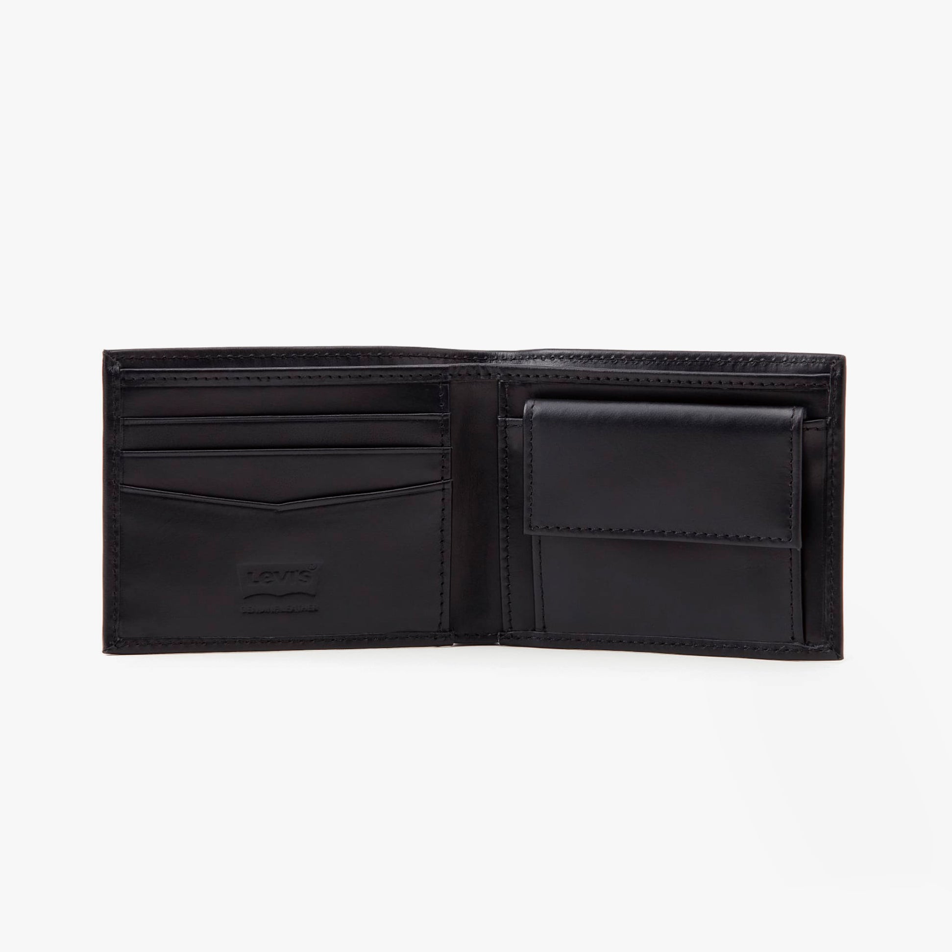 Levi's CASUAL CLASSICS HUNTE COIN BIFOLD Mens Wallet Black