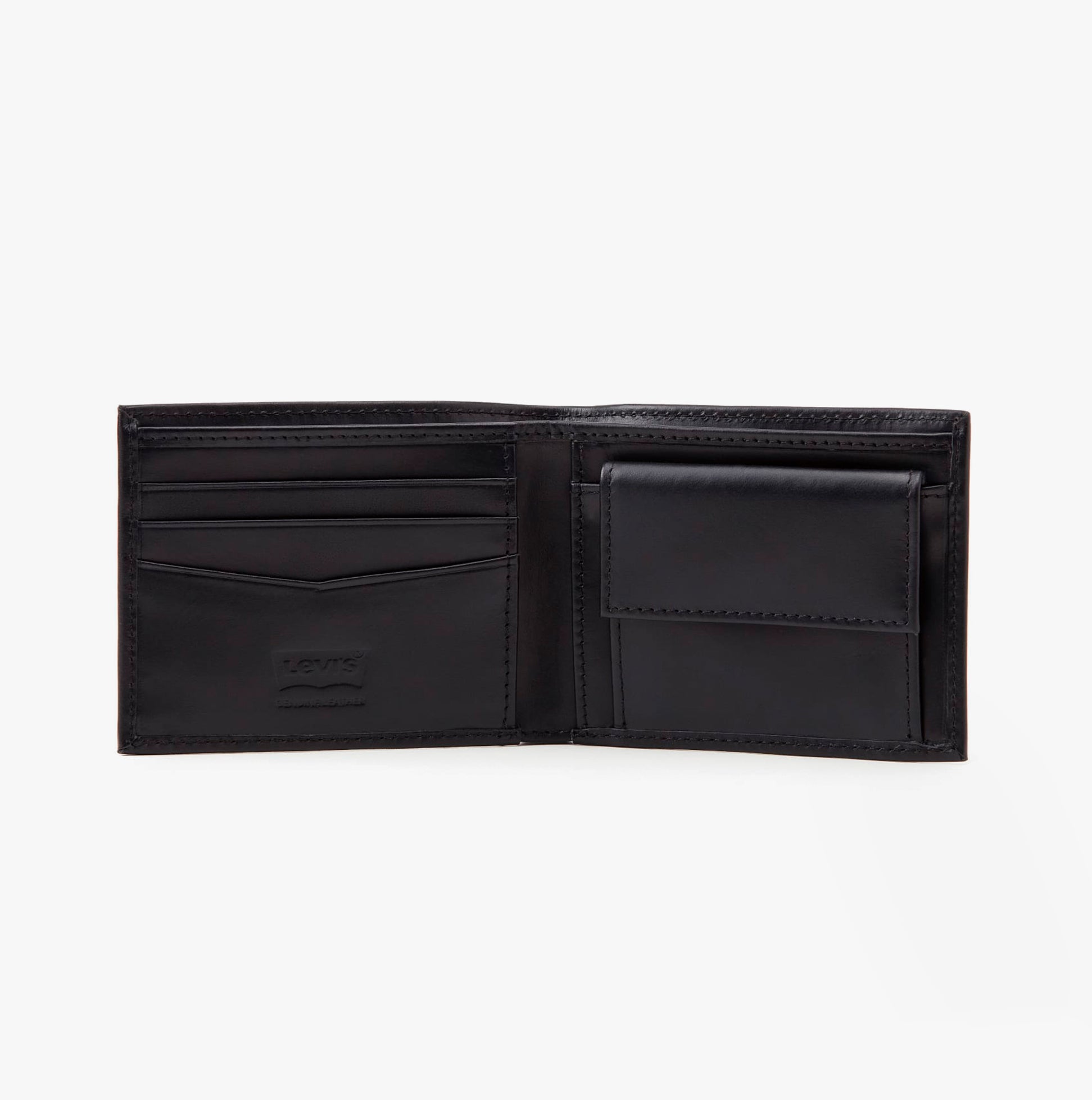 Levi's CASUAL CLASSICS HUNTE COIN BIFOLD Mens Wallet Black