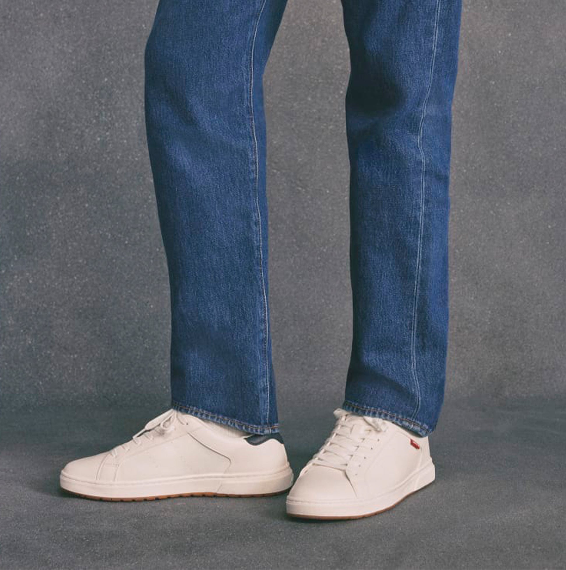 Levi's PIPER Mens Trainers Regular White