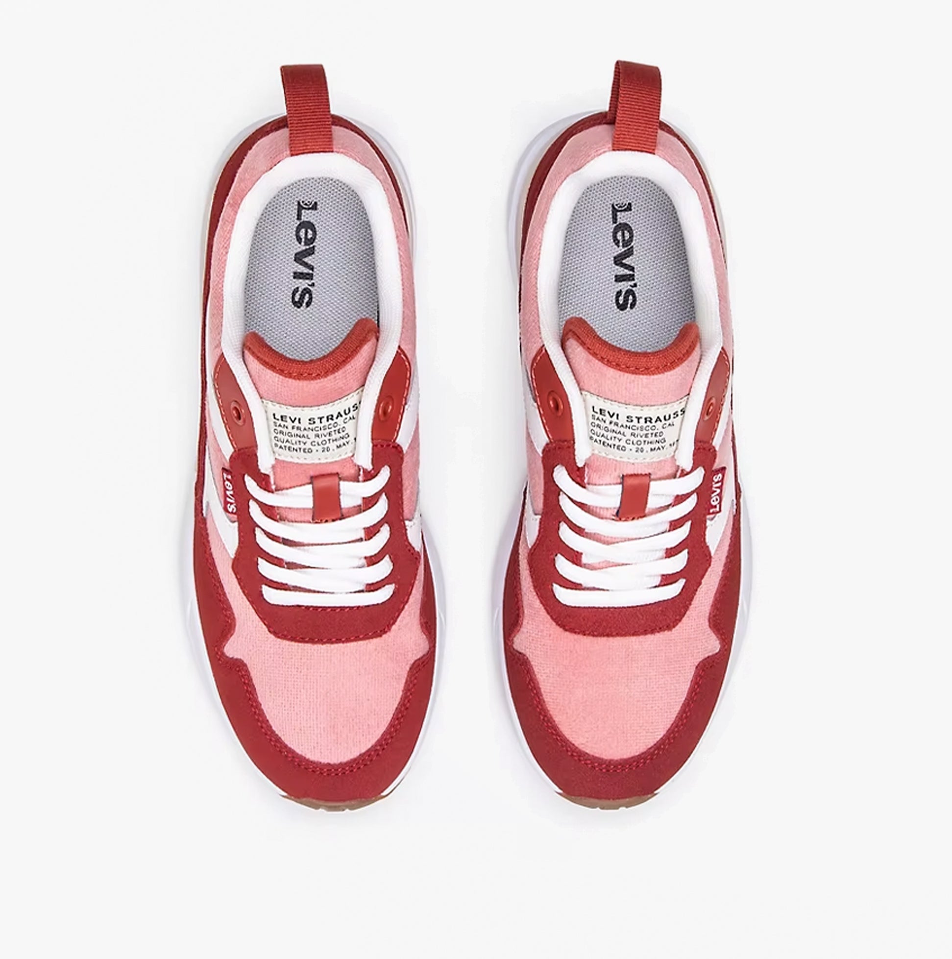 Levi's OATS REFRESH S Womens Trainers Light Pink