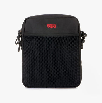 Levi's DUAL STRAP NORTH-SOUTH CROSSBODY Mens Bag Black