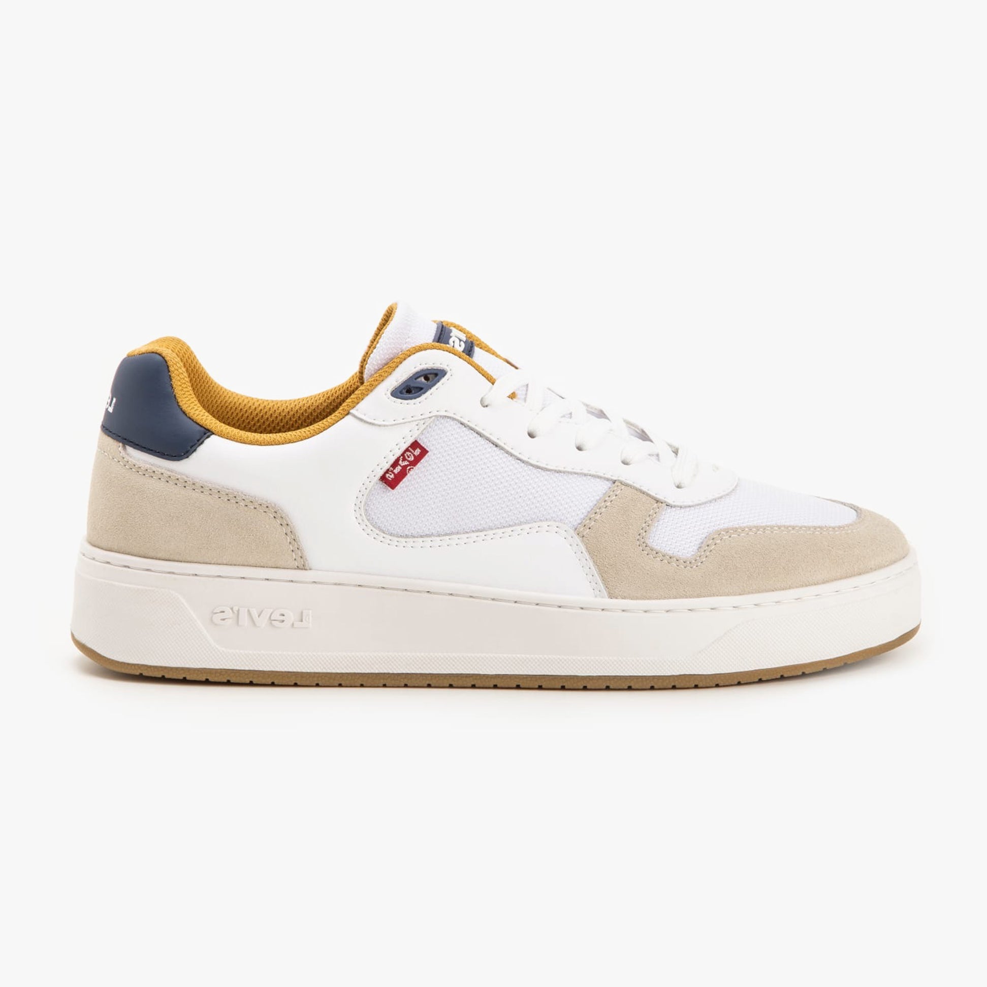 Levi's GLIDE Mens Trainers Regular White