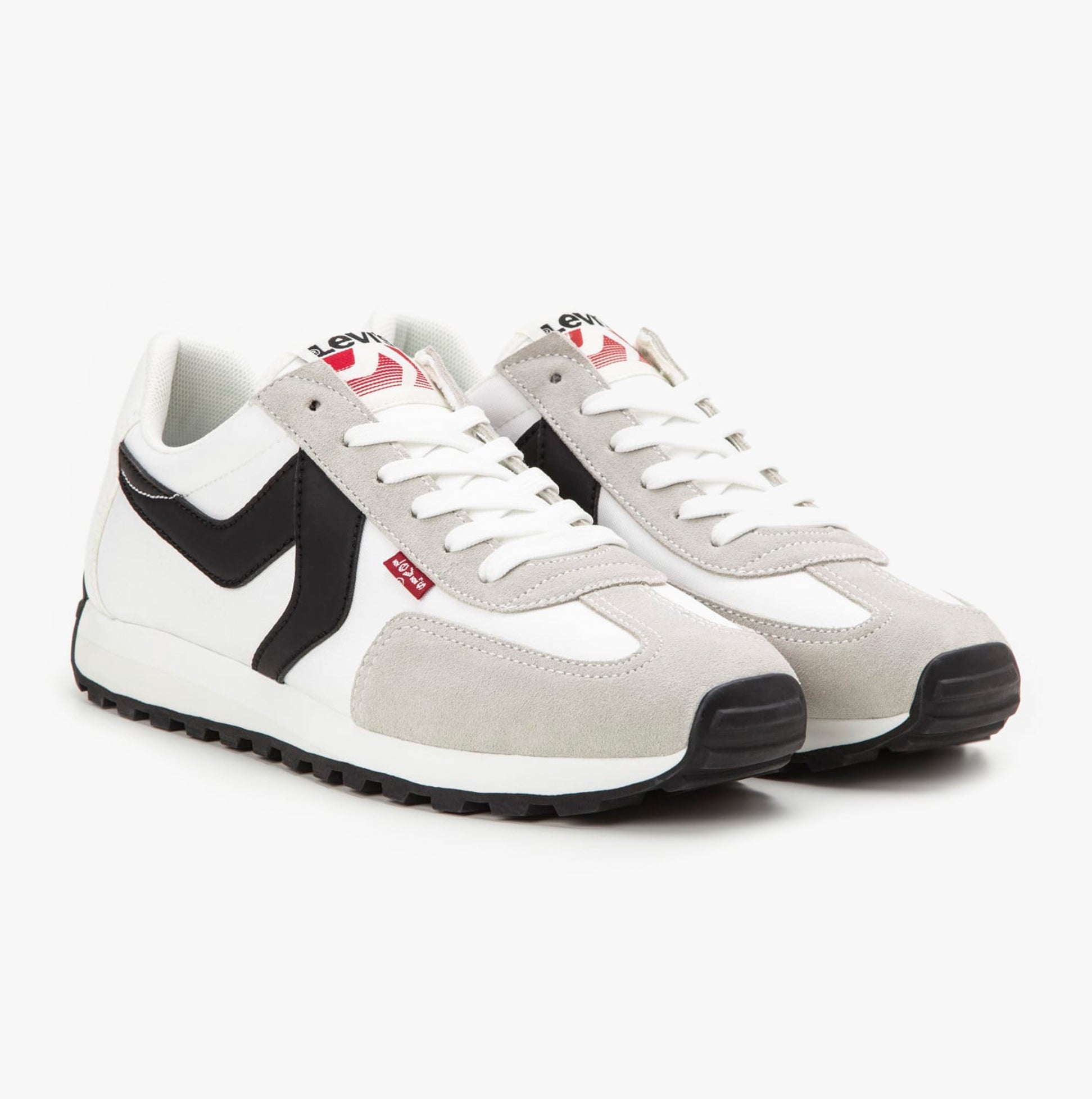 Levi's STRYDER RED TAB Mens Trainers Regular White