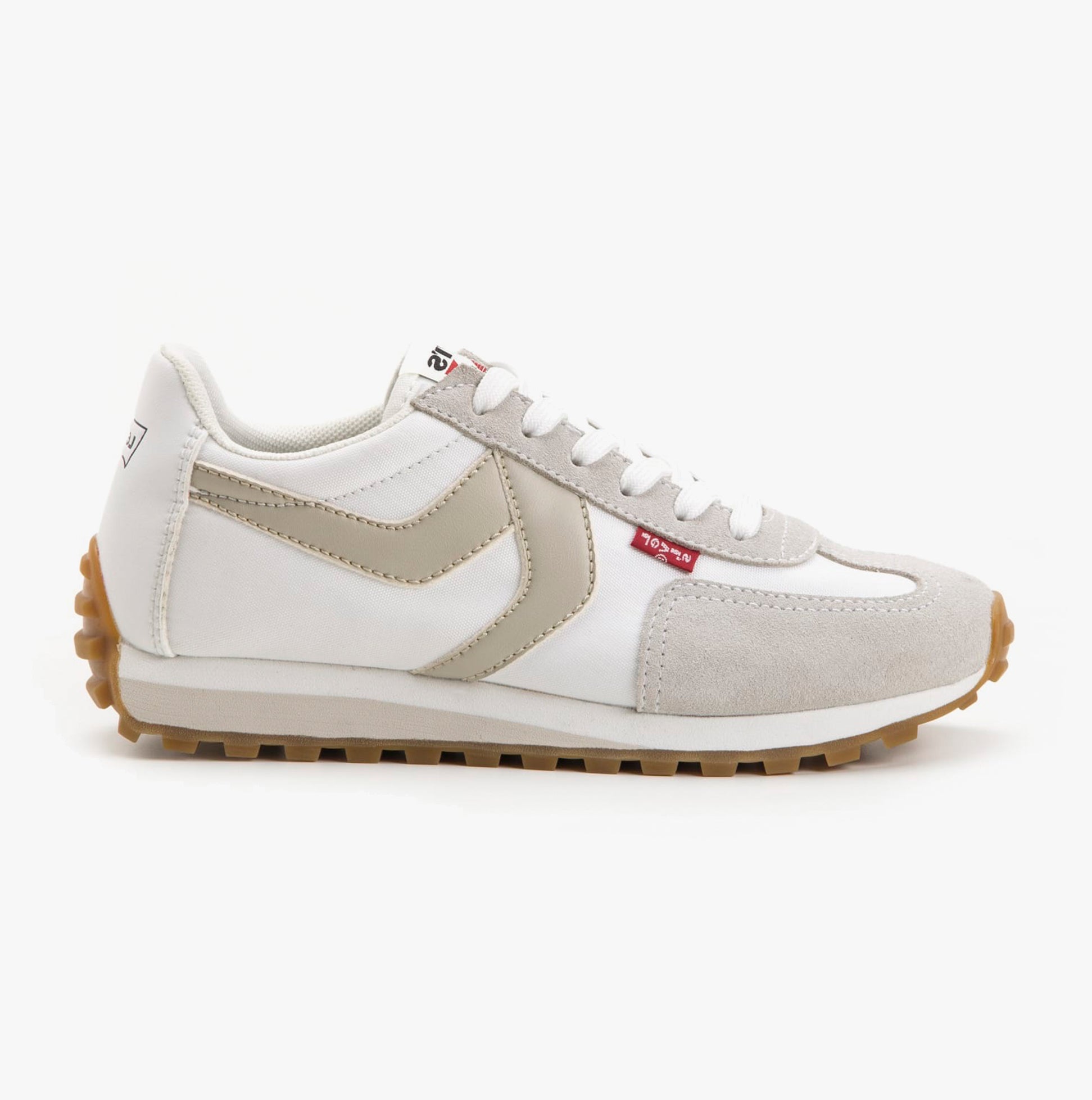 Levi's STRYDER RED TAB S Womens Trainers Regular White