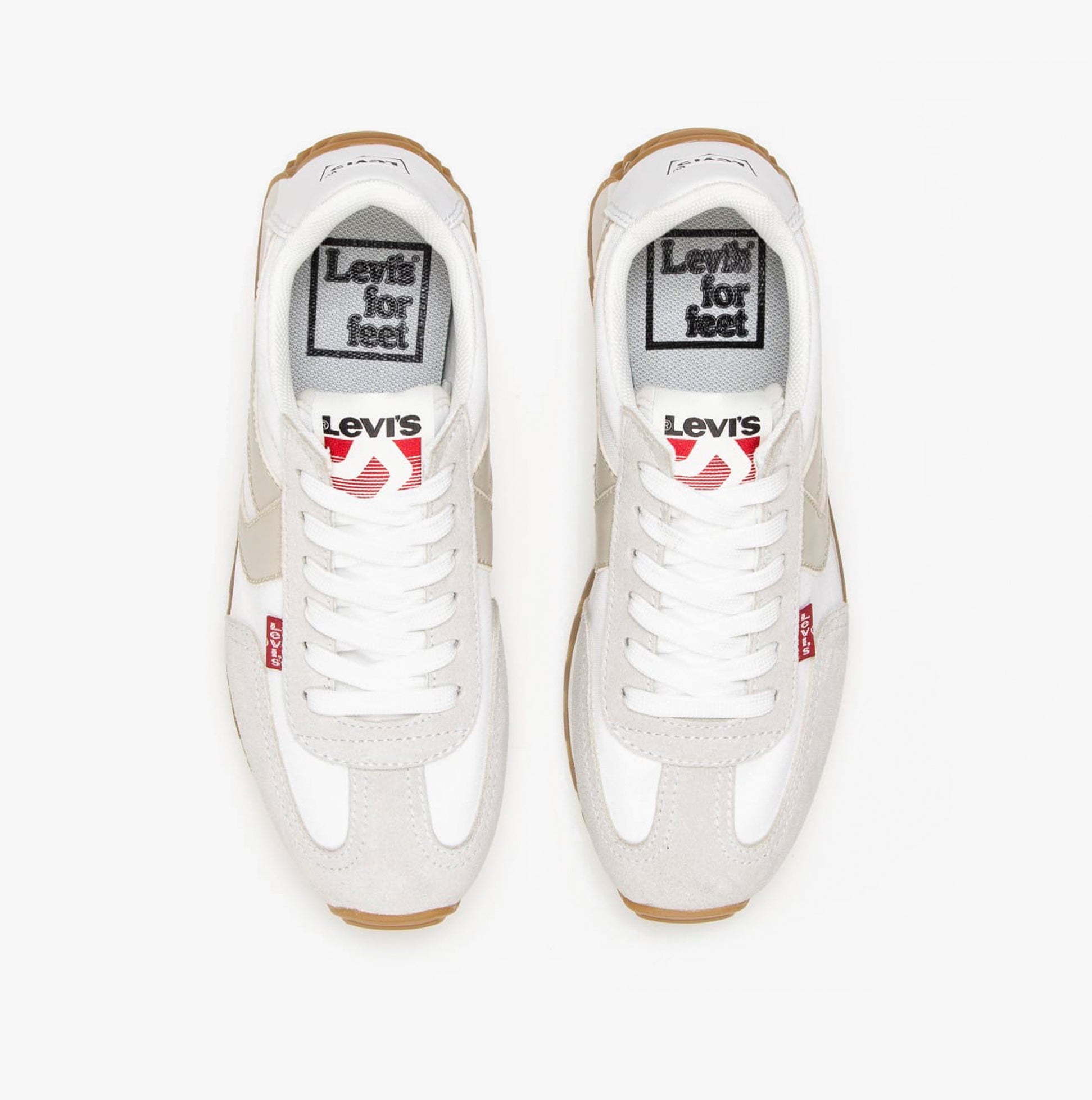 Levi's STRYDER RED TAB S Womens Trainers Regular White