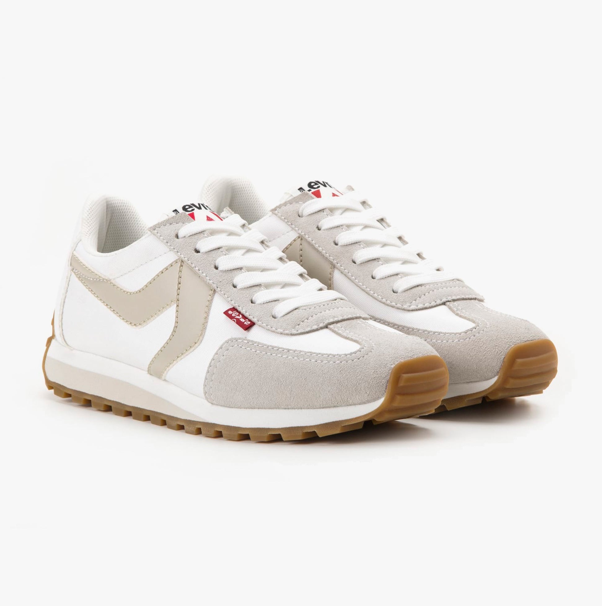 Levi's STRYDER RED TAB S Womens Trainers Regular White