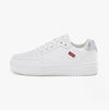 Levi's PAIGE Womens Trainers White/Silver