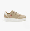 Levi's PAIGE Womens Trainers Beige