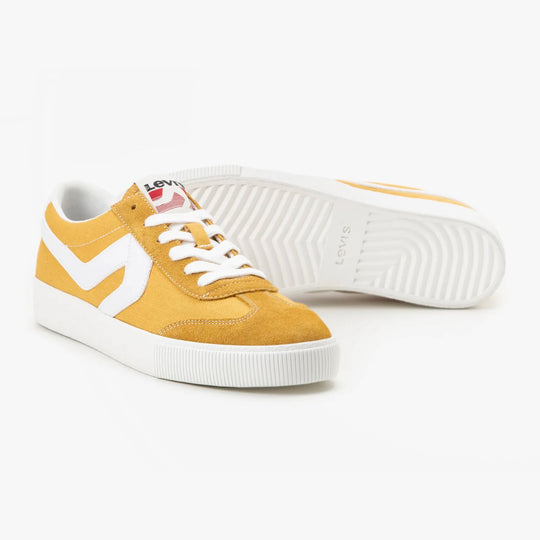 Levi's SNEAK Mens Court Trainers Medium Yellow