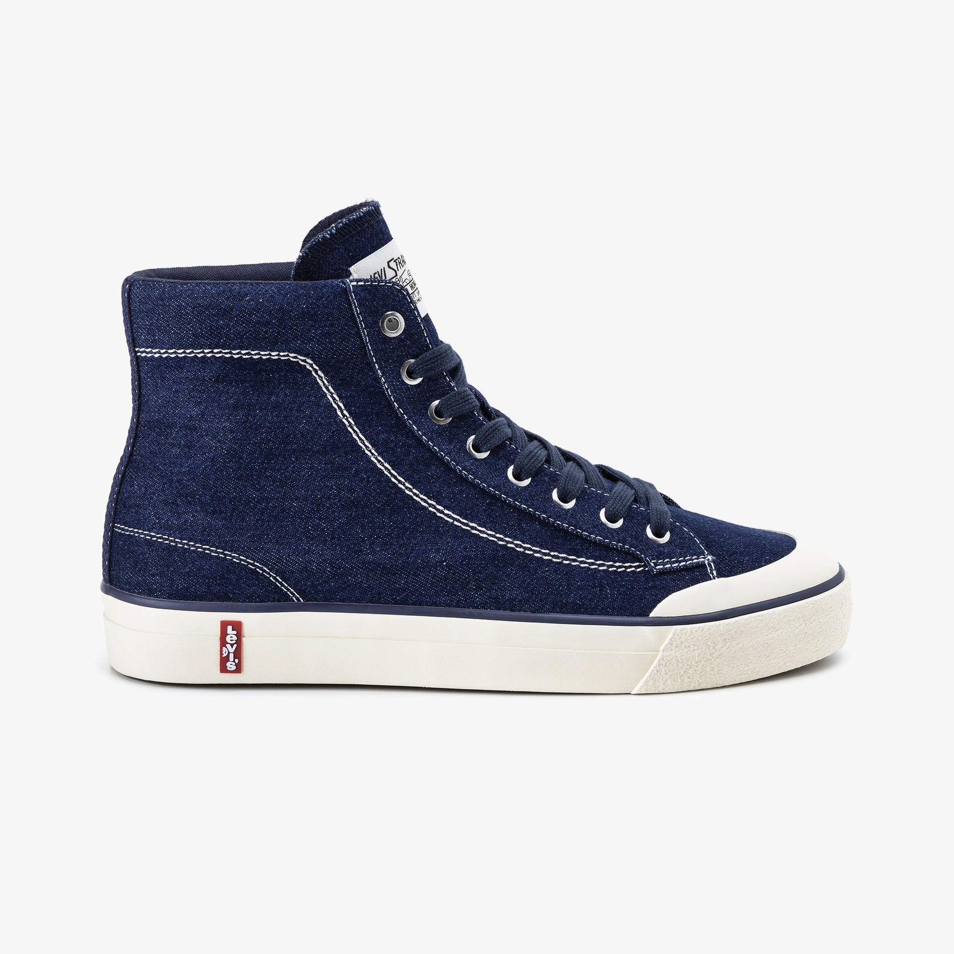 Levi's LS2 MID Mens Trainers Navy Blue