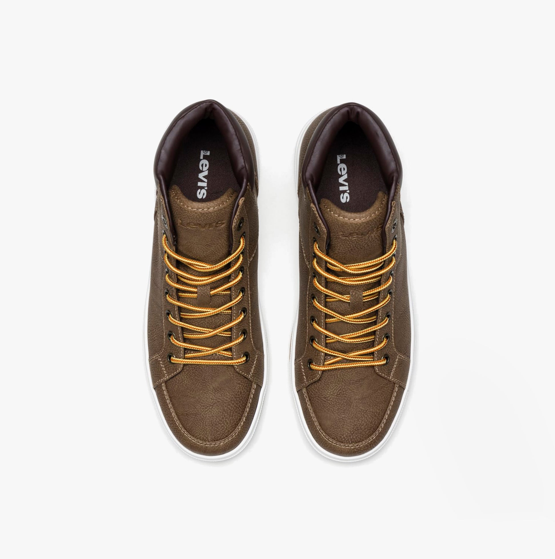 Levi's PIPER MID Mens Trainers Medium Brown