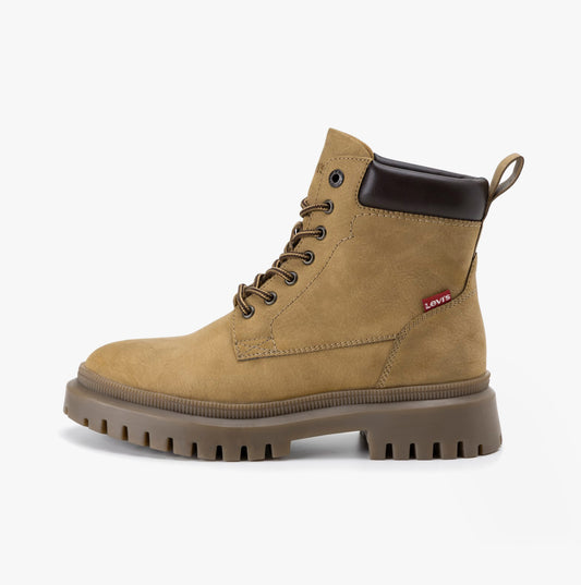 Levi's LENNOX Womens Boots Medium Yellow
