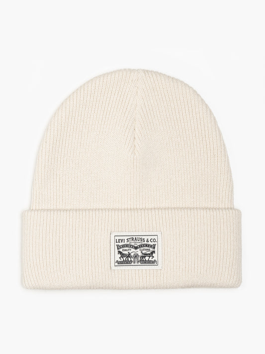 Levi's BACKPATCH BEANIE Womens Cream