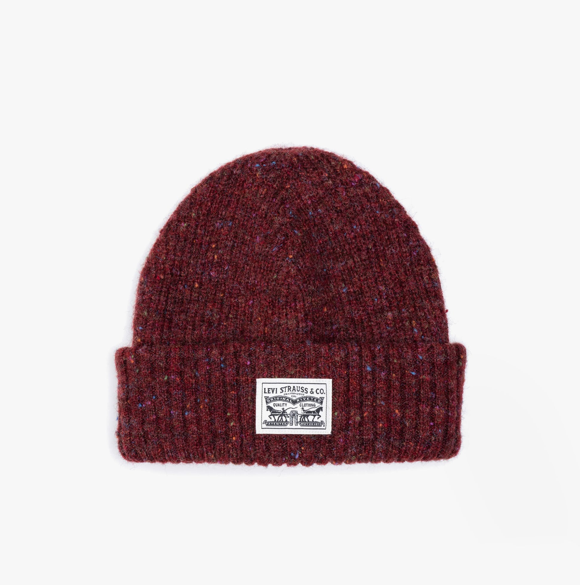 Levi's BACKPATCH BEANIE Mens Bordeaux