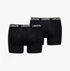 Levi's REPEAT LOGO Mens 3-Pack Trunks Black