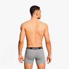Levi's REPEAT LOGO Mens 3-Pack Trunks Middle Grey Melange