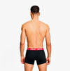 Levi's REPEAT LOGO Mens 3-Pack Trunks Black/Red