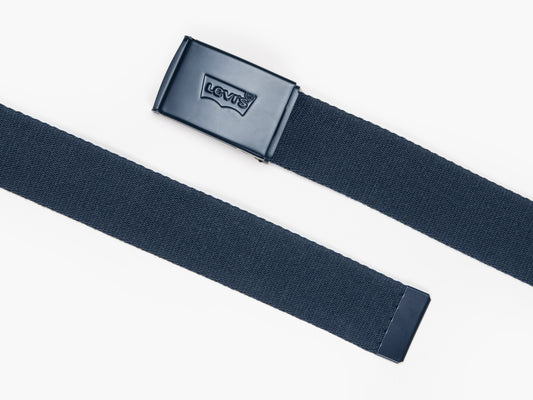 Levi's TONAL BATWING WEB Unisex Belt Navy Blue