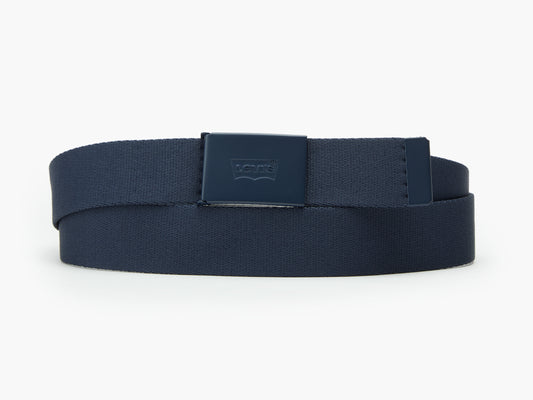 Levi's TONAL BATWING WEB Unisex Belt Navy Blue