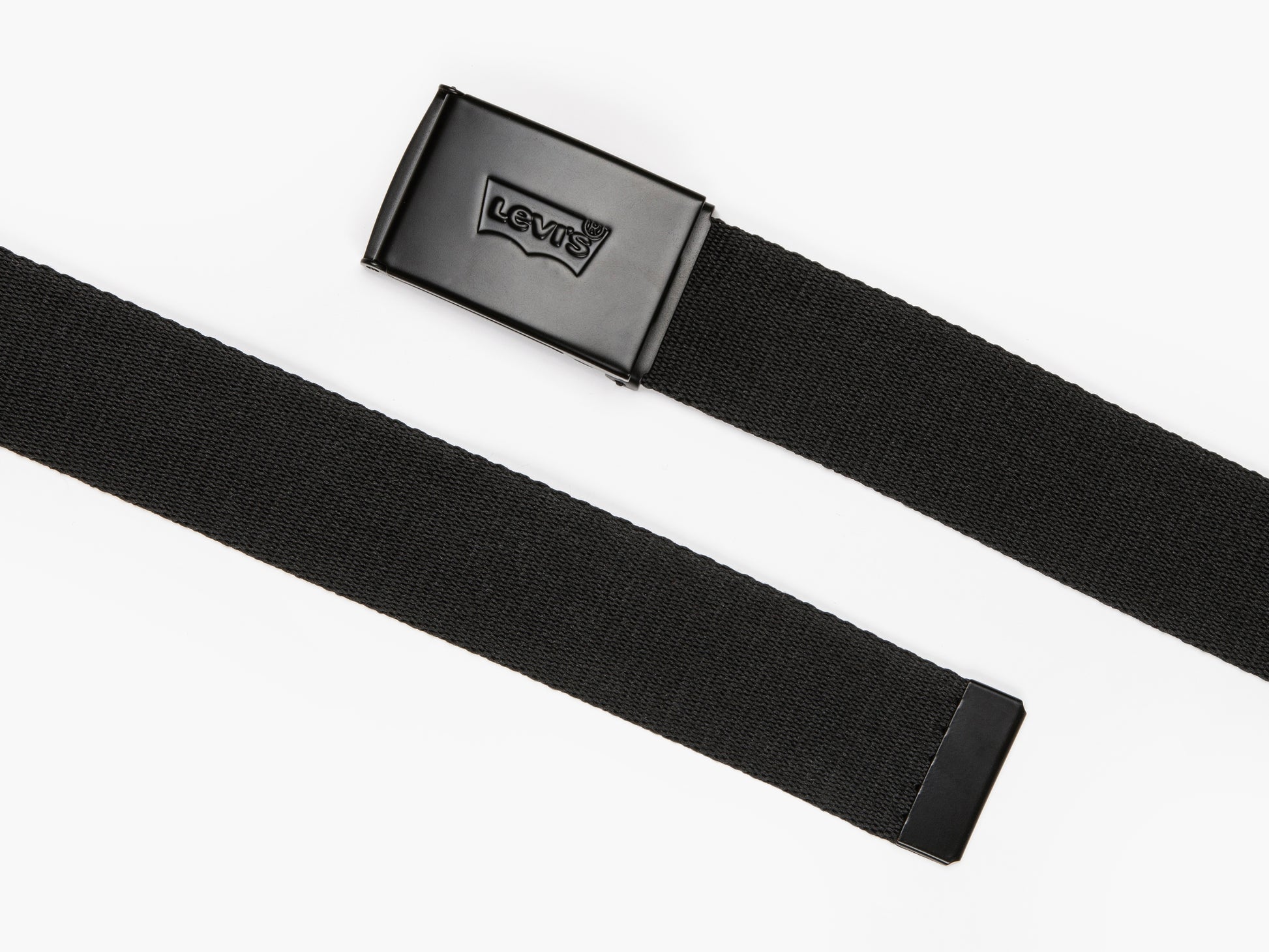 Levi's TONAL BATWING WEB Mens Belt Black