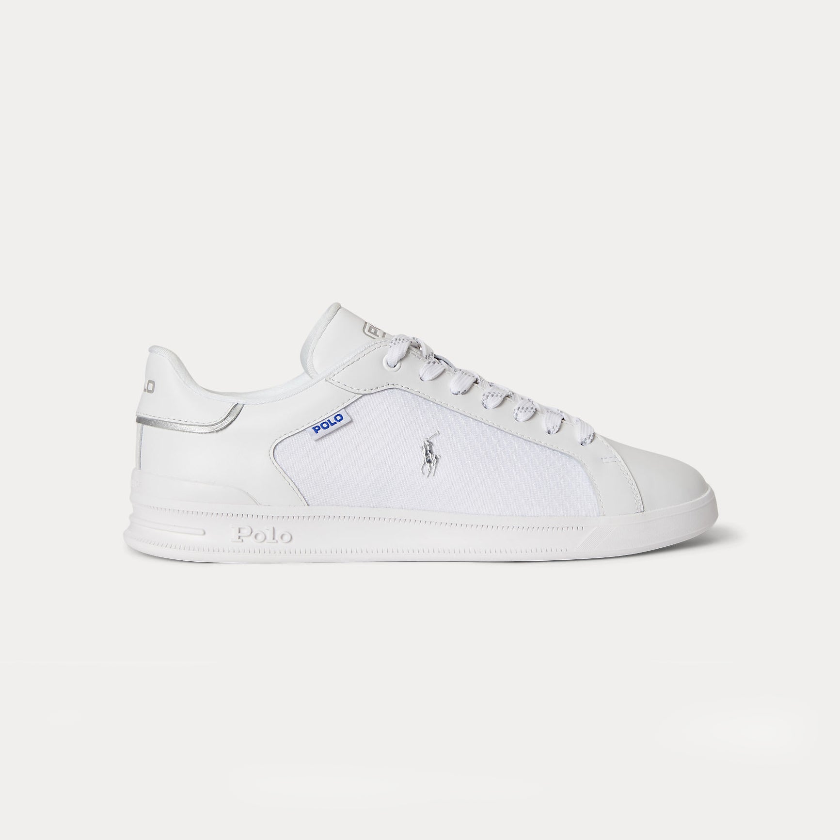 Polo Ralph Lauren HRT CT UTILY Mens Court Trainers White/Light Grey