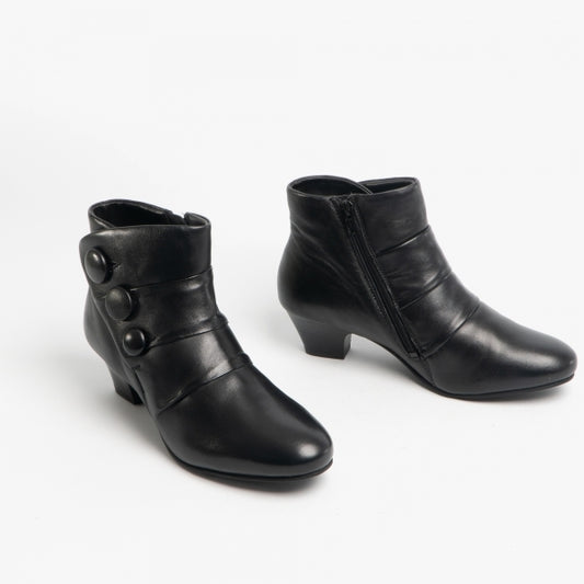 Lotus PRANCER Womens Ankle Boots Black